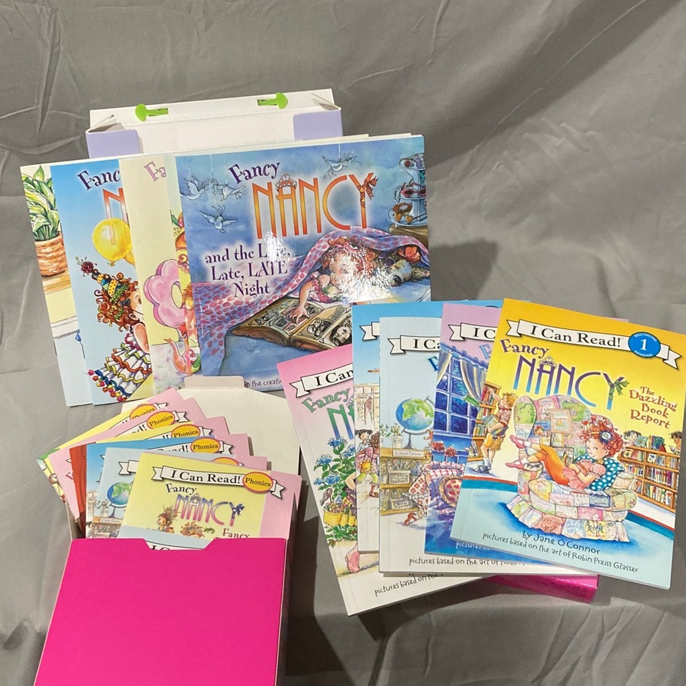 3 Fancy Nancy Book Sets (total 22short books)